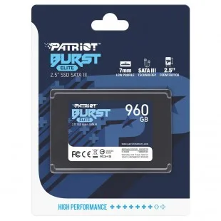 Patriot Burst Elite Sata 3 Leitura Gravacao