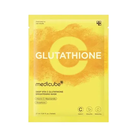 Mascarilla Facial Medicube Deep Vita Glutathione Brightening 27ml
