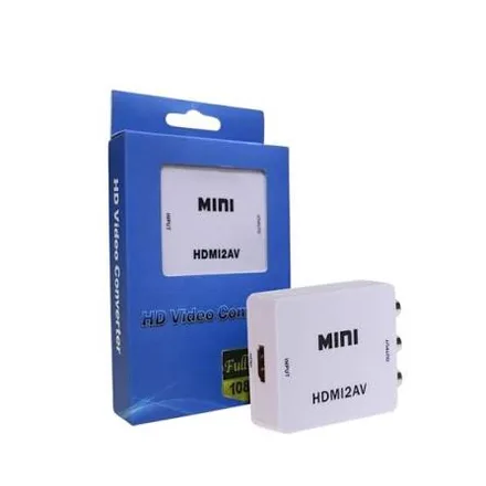 MINI CONVERSOR RCA/AV PARA HDMI