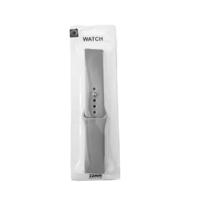 SMART VISION PULSERA BANDA SILICONA LISA 22MM GRIS