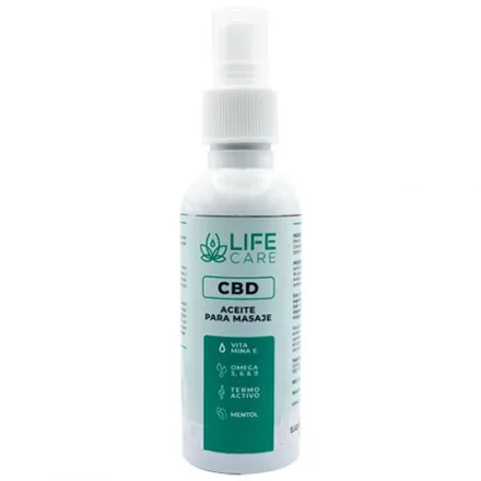 Aceite Life Care Cbd Masaje 120ml