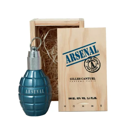 Gilles Cantuel Arsenal Blue Homme Eau Parfum 100ml