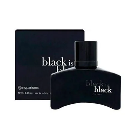 Nuparfums Black Is Men Eau Toilette 100ml