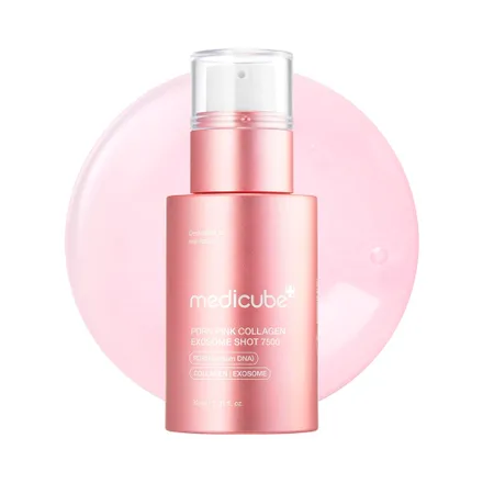 Serum Facial Medicube Pdrn Pink Collagen Exosome Shot 7500 30ml