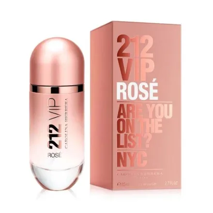 Carolina Herrera Perfume 212 Vip Rose Eau Parfum 80ml