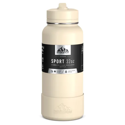 Garrafa Termica Hydrapeak Hp Sportboot 32 Modern Cream 946ml