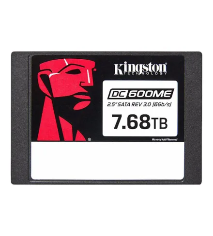 HD SSD 7.68TB KINGSTON SATA 3.0 2.5" SEDC600M/7.68TB SERVER