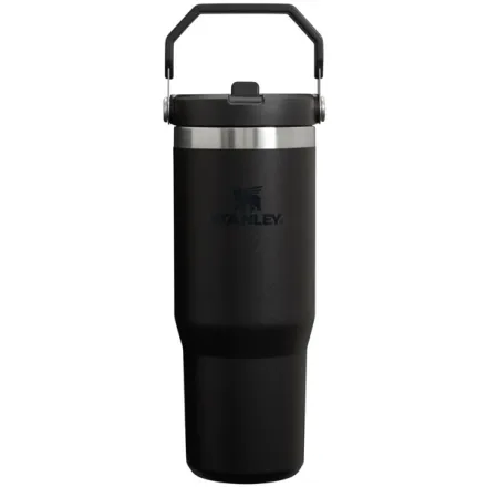 Garrafa Termico Stanley Classic Iceflow Flip Straw Tumbler Black 887ml