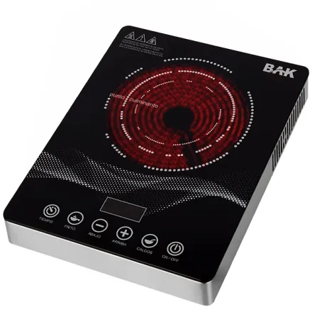 Fogareiro Eletrico Infravermelho Bak Bk Coc 220 Watts 50