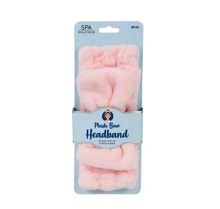 CALA DIADEMA PLUSH BIG BOW HEADBAND 69156 PINK
