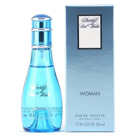 Perfume Davidoff Cool Water Eau Toilette Feminino 50ml