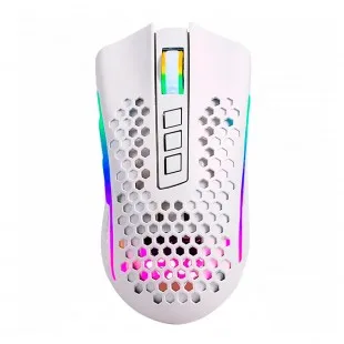 MOUSE REDRAGON M808W-KS STORM PRO WIRELESS WHITE