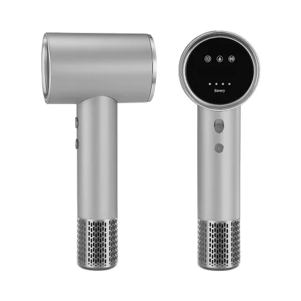 Secador Para Cabello Luxesonic Flow Air Recargable Silver