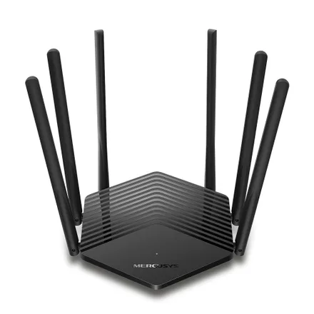 Router Wi-Fi Mercusys MR50G AC1900 6 Antenas DualBand Gigabit 2.4GHz/5GHz - Negro