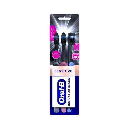 Cepillo Dental Oral Sensitive Indicator 3 Piezas