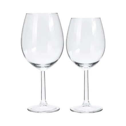 Set Copas Vino Kpm 12 Piezas 430ml 580ml