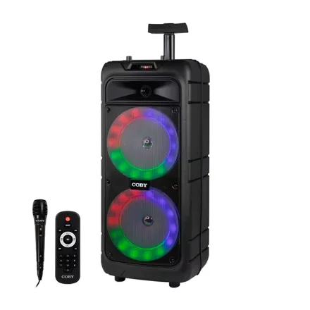 Som Coby 280 Auxiliar Microfone