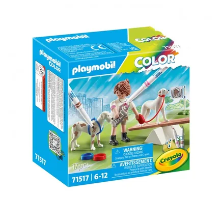 PLAYMOBIL JUGUETE DOGS TRAINING 71517