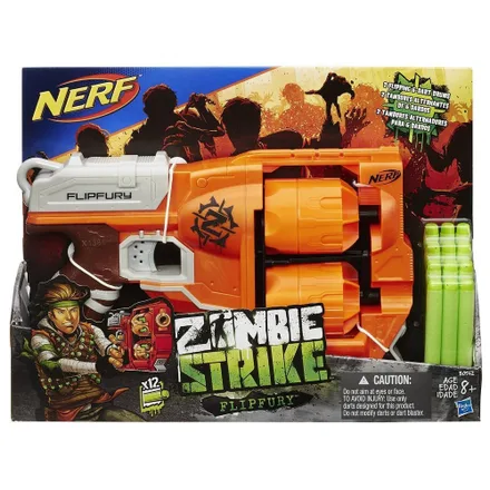 Lançador De Dardos Hasbro Nerf Zombie Strike B0562 Flipfury – B0562