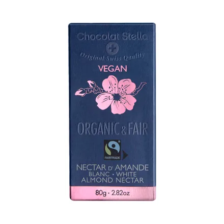 Chocolate Stella Organic Vegan Almond 80 Gr