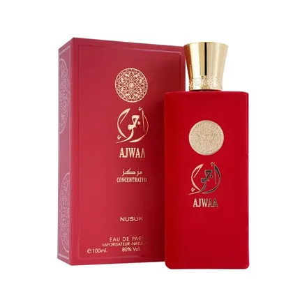 Nusuk Ajwaa Murakaz Concentrated Red Eau Parfum 100ml