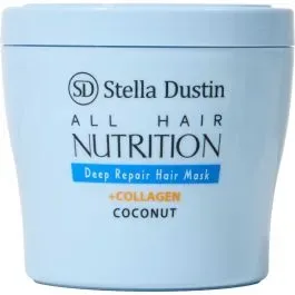 Stella Dustin Mascara All Hair Nutrition Collagen Coconut 400ml