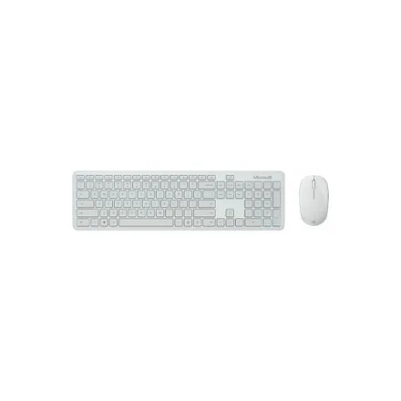 Teclado com Mouse Microsoft Bluetooth Inglês Glacier – QHG-00031