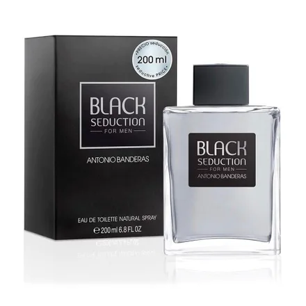 Perfume Antonio Black Masc Edt 200ml