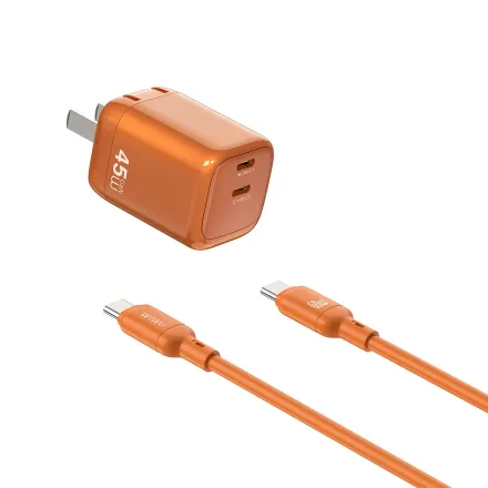 Wiwu Cargador Cable G025 Naranja