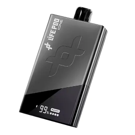 Vaper Desechable Life Pod The Chosen One Carbon Black 40000 Puffs - Spearmint