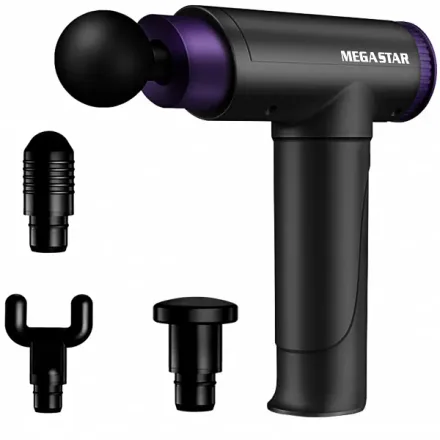 Massageador Muscular Megastar Fma 12 4 Cabecas Recarregavel