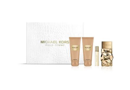 Michael Kors Pour Femme Eau Parfum Plus Shower Gel Body Lotion 100ml 10ml