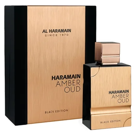Perfume Al Haramain Amber Oud Black Eau Parfum Unissex 100ml