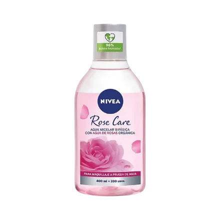 Micelar Nivea Bifasica Rose Care 400ml