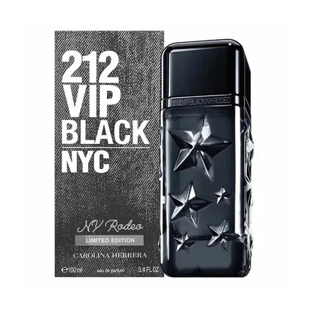 Carolina Herrera 212 Vip Black York Rodeo Masculino Eau Parfum 100ml