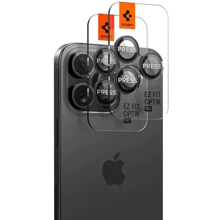 Protector Camara iPhone 15 16 Pro Max Spigen Optik