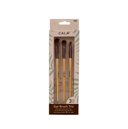 Cala Brocha Bamboo Eye Brush Trio 3PCS