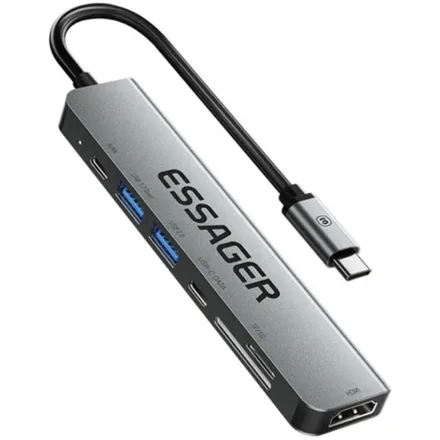 Hub Essager Ehbo 7 Qhog En 1 Hdmi 4K