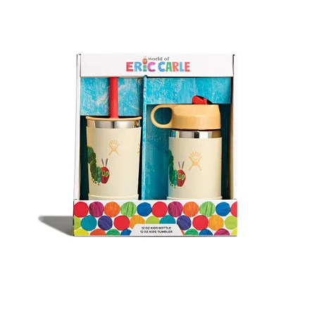 HYDRO FLASK SET DE BOTELLA LE-EC12AFG HUNGRY CATERPILLAR