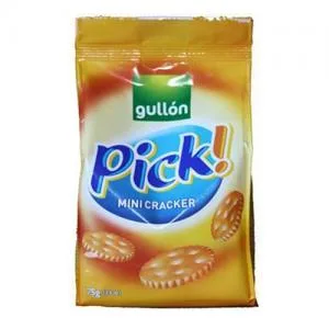 Bolacha Gullon Mini Crackers Pacote 75g