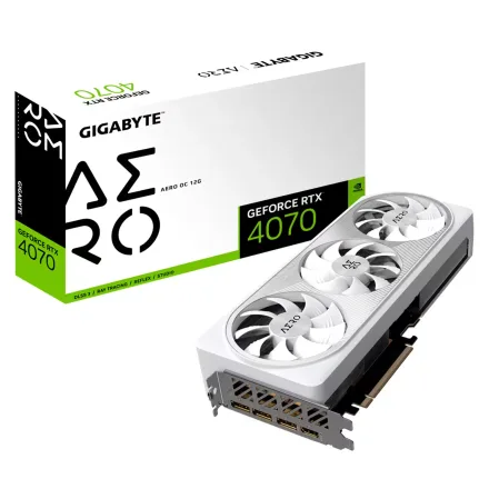 Placa Video Gigabyte Aero Oc V2 Geforce Rtx 4070 Gv Ocv 2 12GD