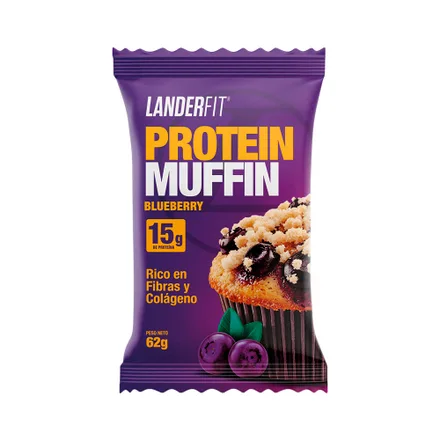 Muffin Landerfit Protein Blueberry 62 Gr