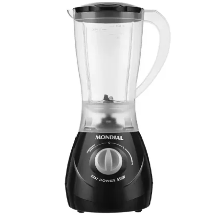 Liquidificador Mondial Easy Power 550 Watts Litros 2 Velocidades Pulsar