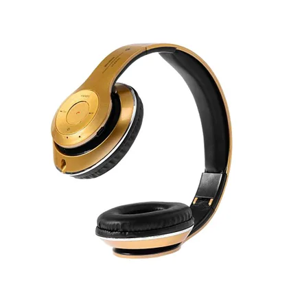 Fone X-Tech XT-EA100 Dourado SD/FM/BT