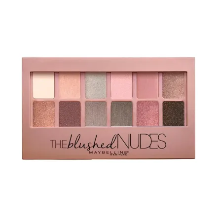 Paleta Sombras Maybeline Blushed Nudes 12 Tonos