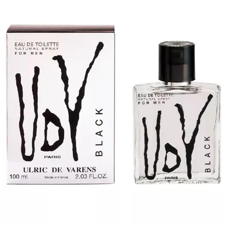 Perfume Ulric Varens Black Men Eau Toilette Masculino 100ml