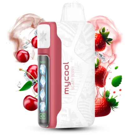 Vape Desechable Elfbar King Puffs Con 5 Nicotina Cherry Strazz