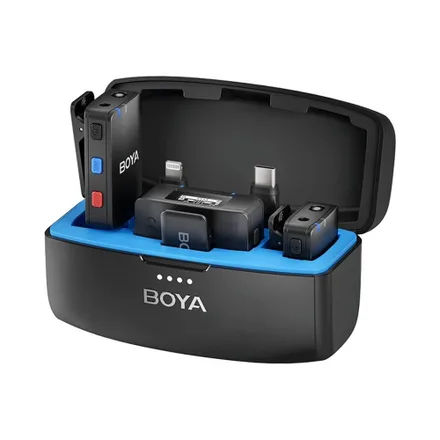 Microfono Boya Boyamic 3 En 1 2 Tx Plus Rx