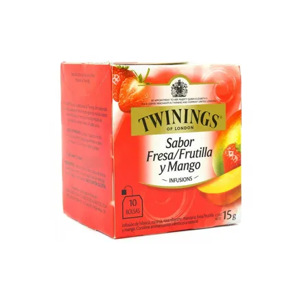 Te Twinings Frutilla Mango 15g