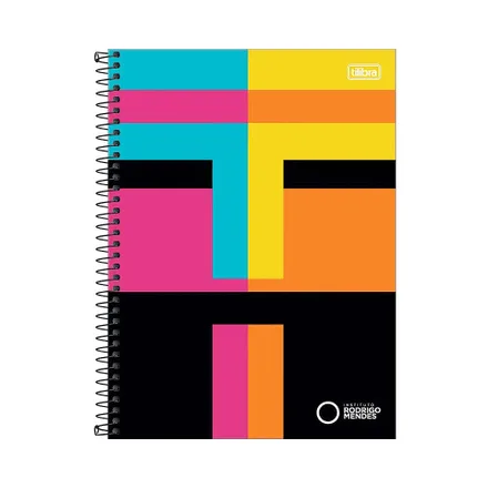 Cuaderno Universitario Tilibra Instituto Rodrigo Mendes 80 Hojas Surtido 1 Pieza